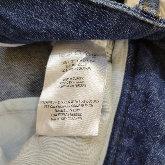 Urban Outfitters BDG Denim Jean Front Ruffle Mini Skirt Large - Picture 5 of 7